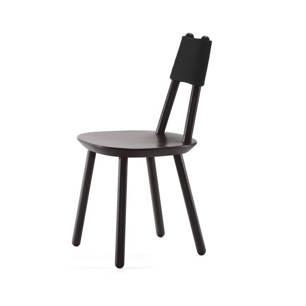 Čierna stolička z masívu EMKO Naïve-image-3