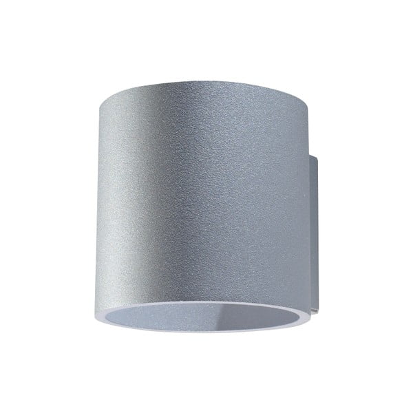 Sivé nástenné svietidlo Nice Lamps Roda