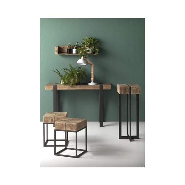 Stolička s kovovými nohami Geese Robust, 33 x 33 cm-image-1