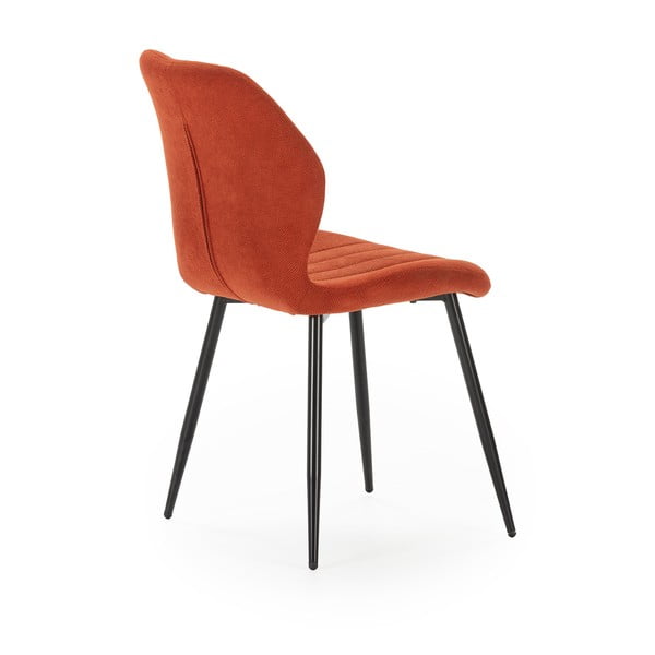 Jedálenská stolička v tehlovej farbe v súprave 4 ks Milu – Marckeric-image-4