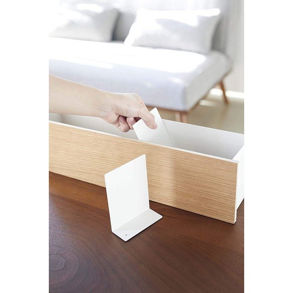 Biely/v prírodnej farbe kovový organizér na písacie potreby Rin – YAMAZAKI-image-4