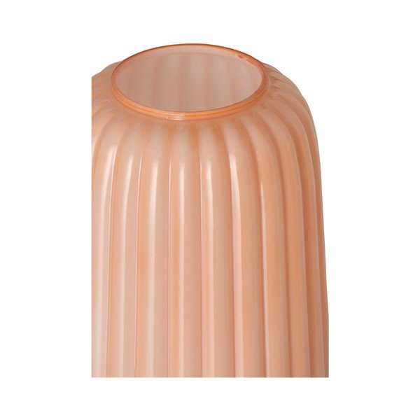 Sklenená stolová lampa v lososovej farbe (výška  40 cm) Daria – Ellos Home-image-4
