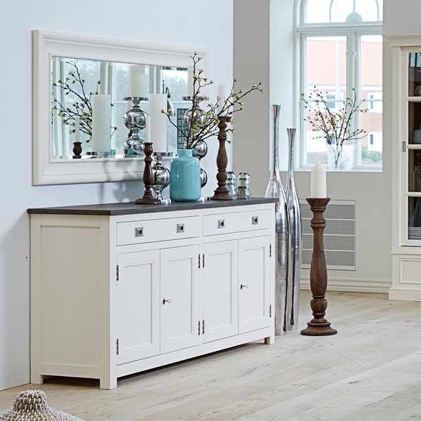 Biele zrkadlo Canett Skagen-image-3
