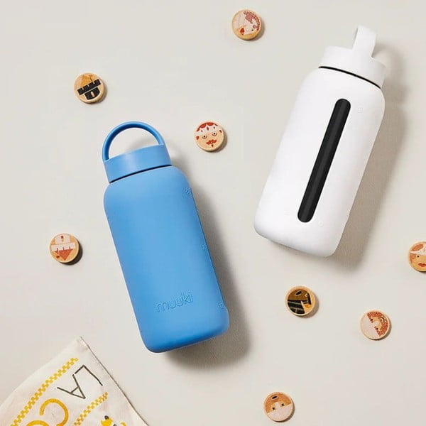 Biela cestovná fľaša 720 ml Nimbus Cloud – Muuki-image-1