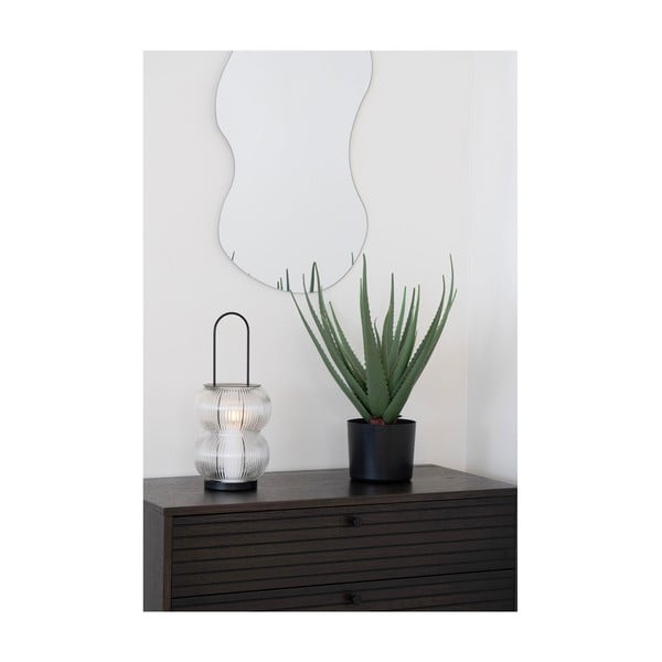 Sklenený lampáš (výška 36 cm) Lucena – House Nordic-image-1