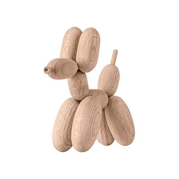 Drevená soška (výška 14,5 cm) Ballon Dog – Boyhood-image-4