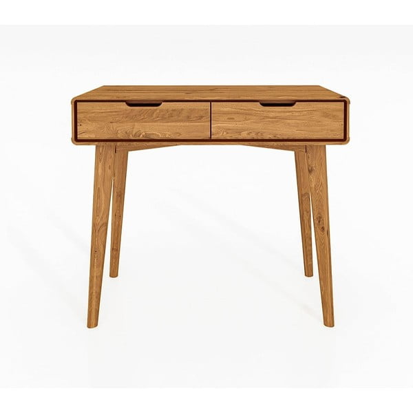 Toaletný stolík z dubového dreva 90x40 cm Greg - The Beds-image-1