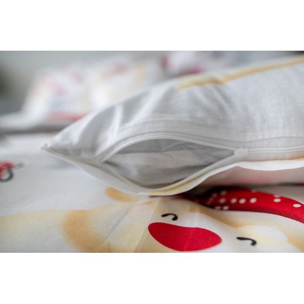 Vianočné bavlnené obliečky Cotton House Snowman, 140 x 200 cm-image-3