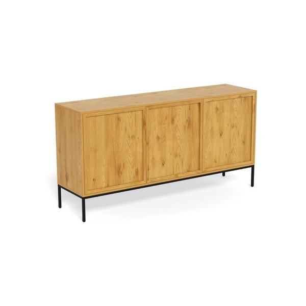 Komoda v dekore duba v prírodnej farbe 158x80x40 cm Palmdale – Actona