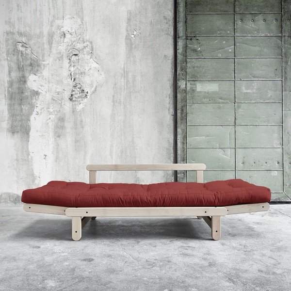 Rozkladacia pohovka Beat Beech/Passion Red-image-2