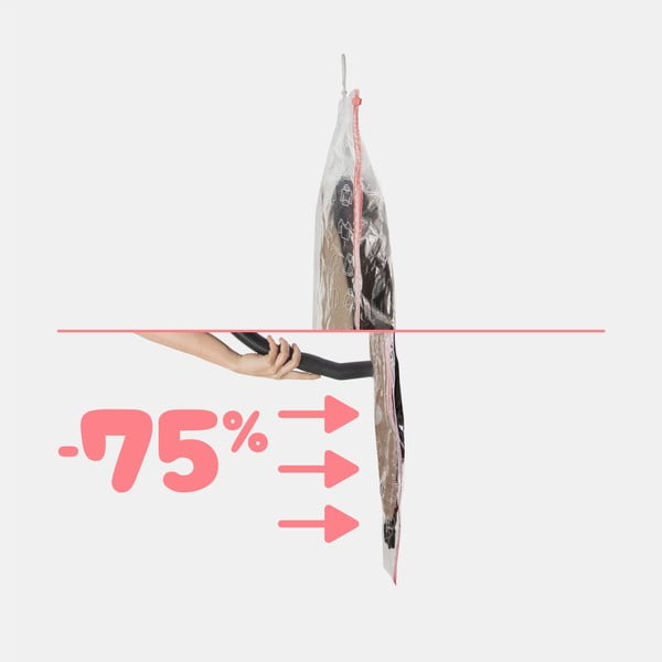 Vákuové vrecia v súprave 4 ks Hanging Vacuum M/L – Compactor-image-2