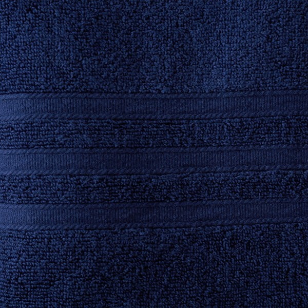 Tmavomodré froté bavlnené uteráky a osušky v súprave 6 ks Zero Twist – Catherine Lansfield-image-3