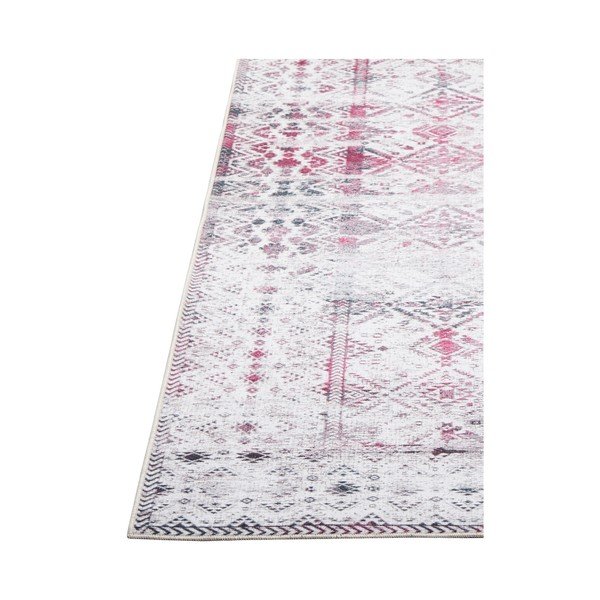Koberec odolný voči škvrnám Floorita Kilim Ivory Cherry, 120 × 180 cm-image-3