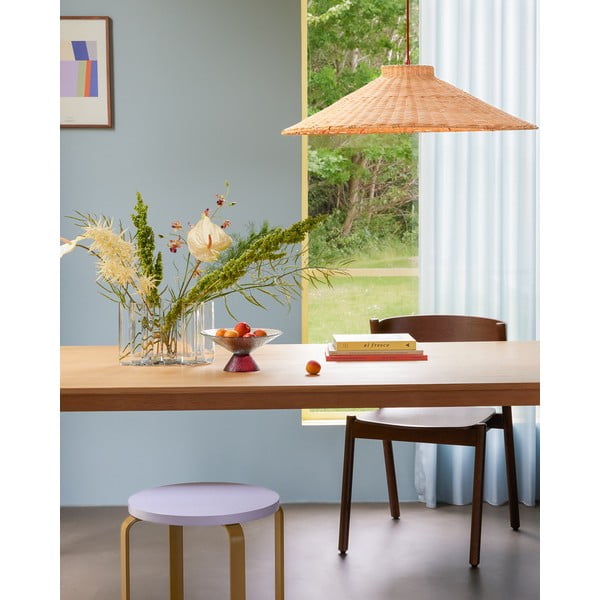 Jedálenský stôl v dekore duba v prírodnej farbe 100x200 cm Ground – Hübsch-image-3