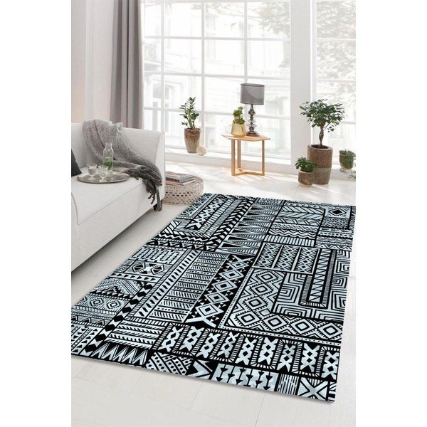 Modrý koberec 180x120 cm Modern Design - Rizzoli-image-2