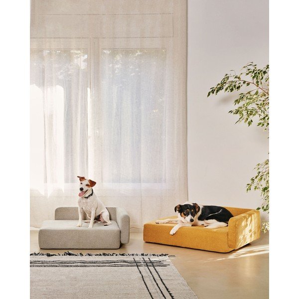 Béžový pelech pre psov 73x60 cm Bowie - Kave Home-image-3