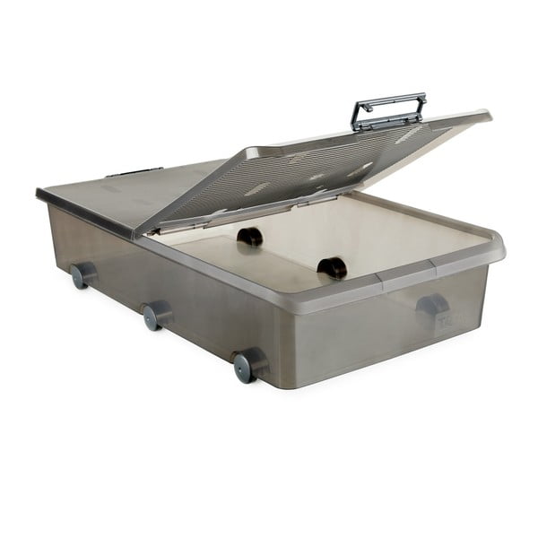 Sivý úložný box pod posteľ na kolieskach Ta-Tay Storage Box-image-2