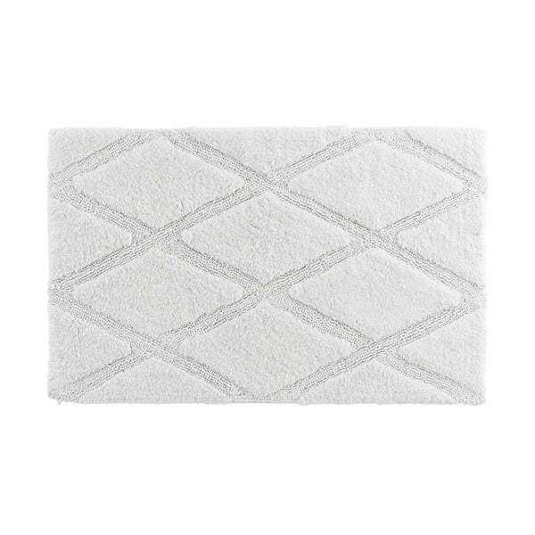 Biela kúpeľňová predložka 50x80 cm Thais – douceur d'intérieur
