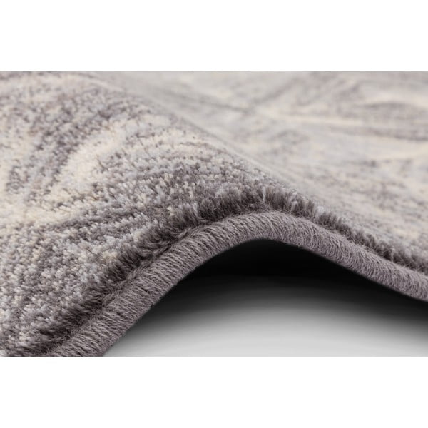 Sivý vlnený koberec 160x240 cm Moire – Agnella-image-2