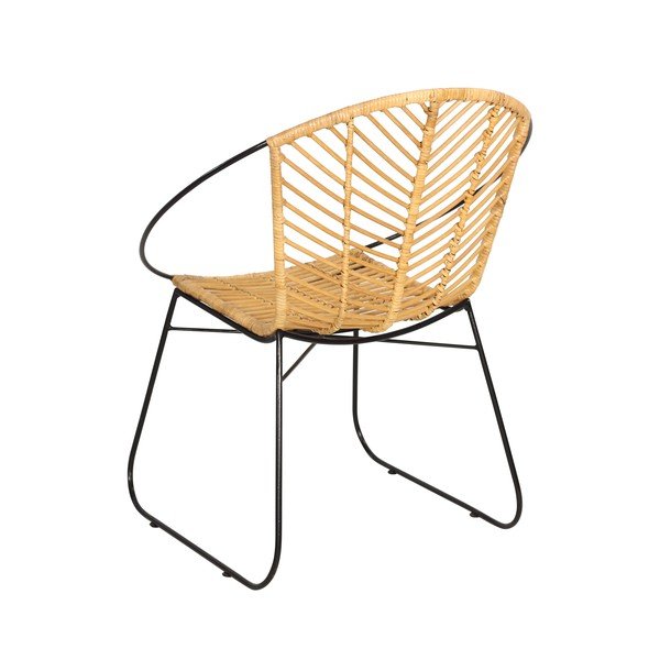 Ratanová záhradná stolička Bonami Essentials Carla-image-3