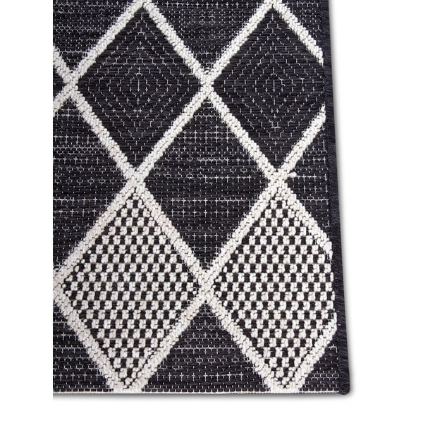 Antracitovosivý vonkajší koberec 77x150 cm – Elle Decoration-image-4