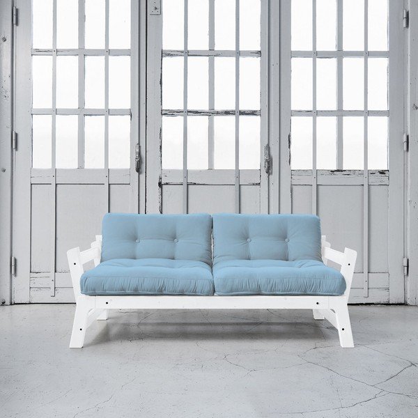 Rozkladacia pohovka Karup Step White/Celeste-image-1