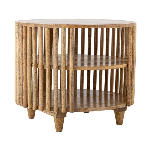 Okrúhly konferenčný stolík z mangového dreva v prírodnej farbe ø 60 cm Sali – Bloomingville-image-3