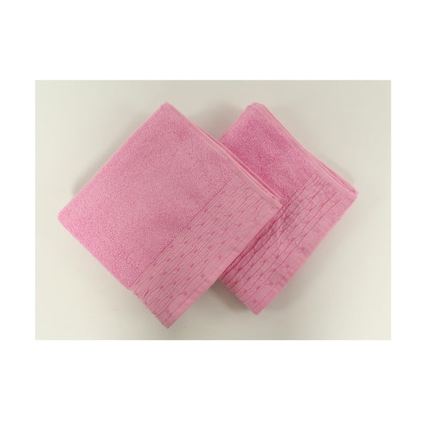 Sada 2 uterákov Yeni Pink, 50x90 cm