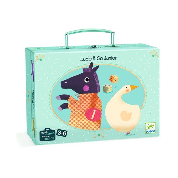Dosková hra Nomad Ludo & Co Junior – Djeco-image-1