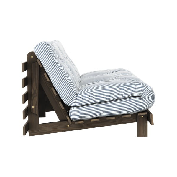 Biela/svetlo modrá rozkladacia pohovka 160 cm Roots - Karup Design-image-3