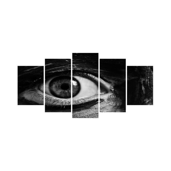 Viacdielny obraz Black&White no. 32, 100x50 cm