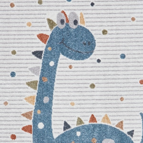 Modro-svetlosivý detský koberec 120x170 cm Vida Kids Dinosaur – Think Rugs-image-2