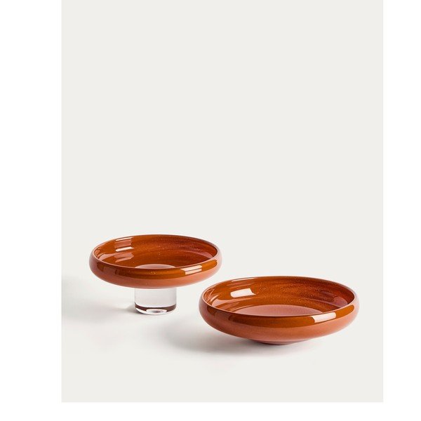 Sklenená dekoratívna misa ø 34 cm Denuo – Kave Home-image-3