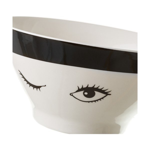 Porcelánová miska Unimasa Black Dreameyes, 350 ml-image-1