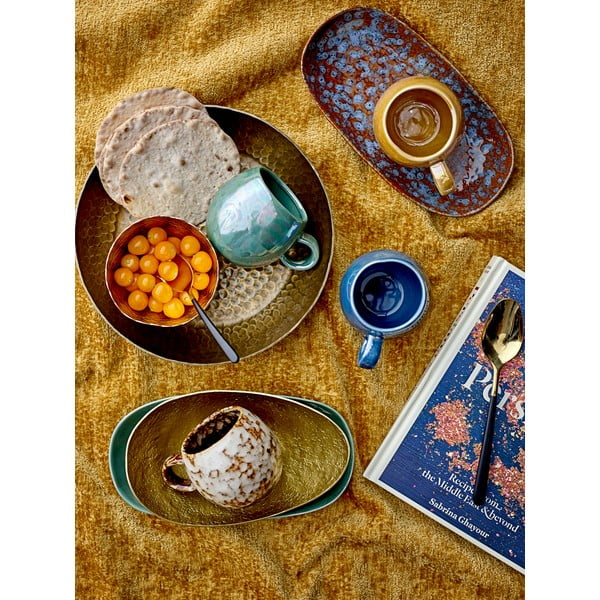 Hnedý/béžový keramický hrnček 280 ml Paula – Bloomingville-image-1