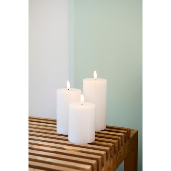 LED sviečky v súprave 3 ks (výška 15 cm) Sille Rechargeable – Sirius-image-4