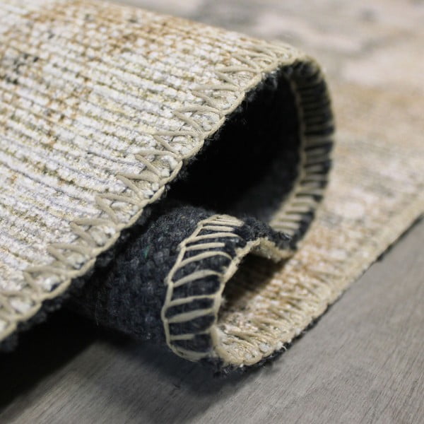 Sivobéžový prateľný koberec 115x170 cm Lila Abstract – Flair Rugs-image-2