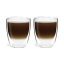 Dvojstenné/na latte sklenené hrnčeky v súprave 2 ks 320 ml Amo – Vialli Design