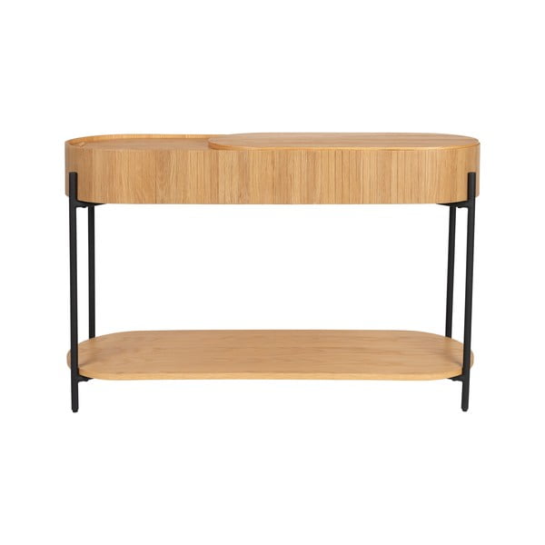 Konzolový stolík v prírodnej farbe 36x120 cm Slides – Zuiver