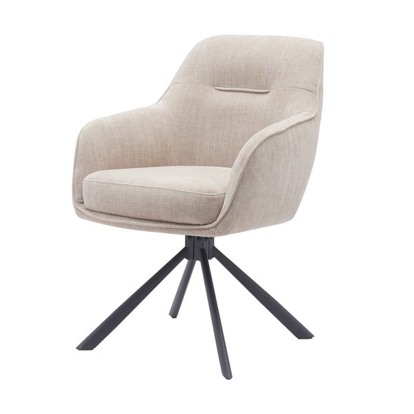 Krémovobiele čalúnené jedálenské kreslá v súprave 2 ks Avola – Unique Furniture-image-2