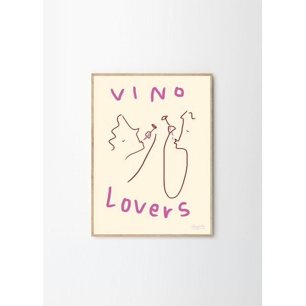 Plagát 50x70 cm Vino Lovers – Ruby Hughes – The Poster Club-image-4