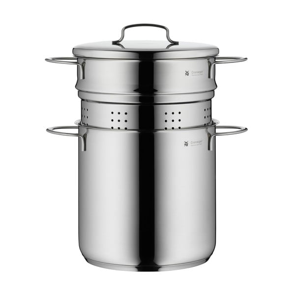 Antikoro hrniec na cestoviny s pokrievkou WMF Cromargan® Mini, ⌀ 18 cm-image-1