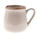 Krémovobiely kameninový hrnček 560 ml Tone – Dakls