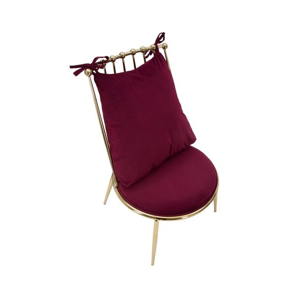 Červené kreslo Mauro Ferretti Glam Backy-image-1