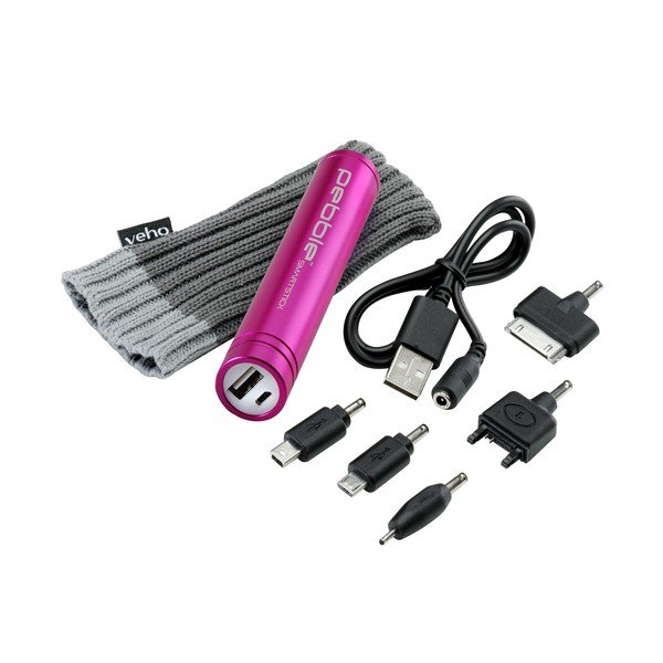 Ružová powerbanka na cesty Pebble Smartstick-image-2