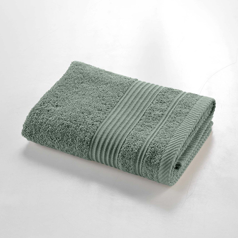 E-shop Šalviový zelený froté bavlnený uterák 50x90 cm Tendresse – douceur d'intérieur