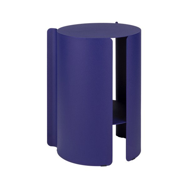 Oceľový okrúhly odkladací stolík ø 32 cm Wa – noo.ma-image-3