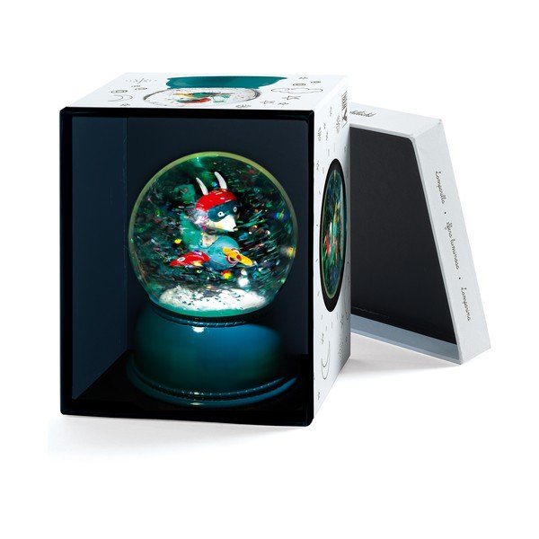 Zelené nočné svietidlo Djeco Malý pilot-image-1