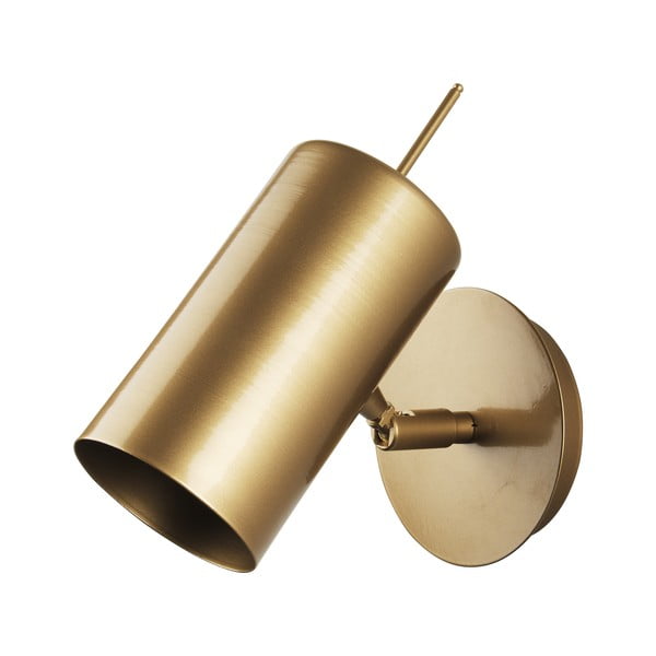 Nástenné svietidlo v zlatej farbe Squid Lighting Geo, výška 23 cm-image-2