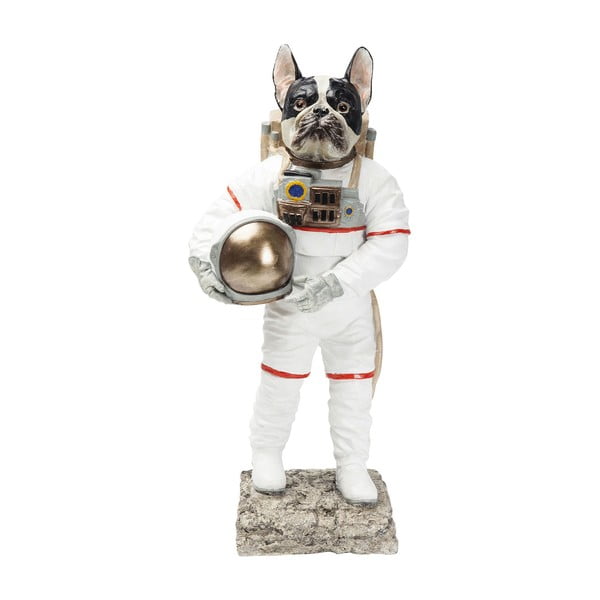 Dekoratívne socha Kare Design Space Dog, výška 56 cm